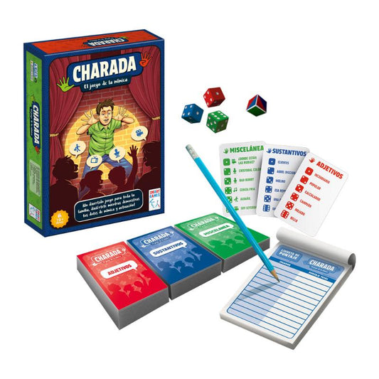 JUEGO DE MESA DIDÁCTICO SMART GAMES CHARADA 2 RONDA