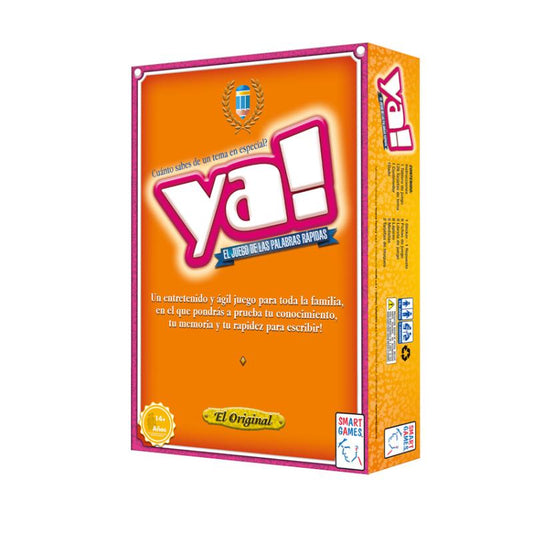 JUEGO DE MESA DIDÁCTICO SMART GAMES YA! 2 RONDA