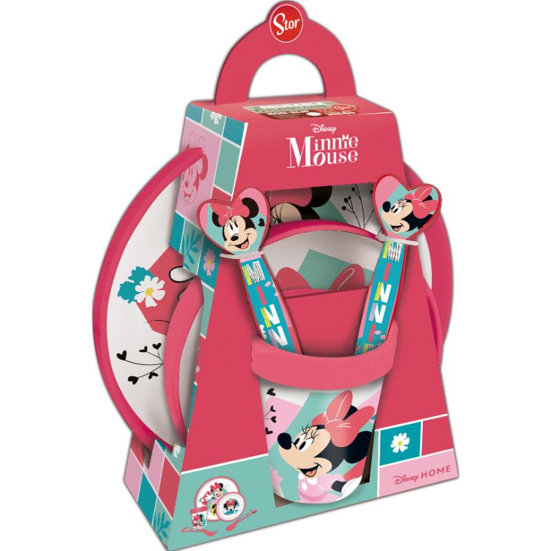 Stor set antideslizante 5 piezas Minnie