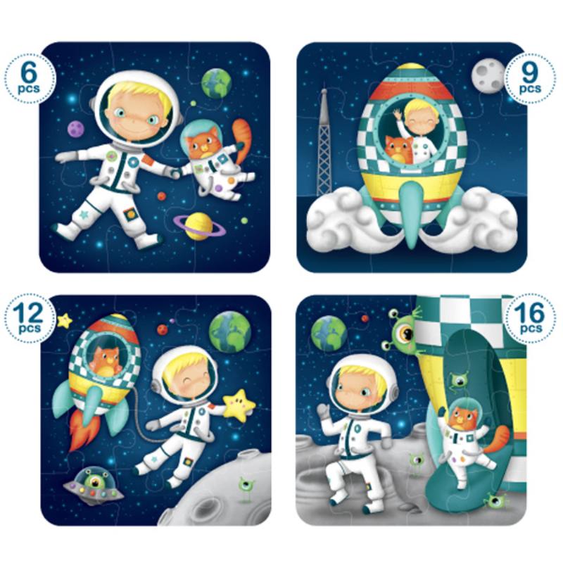 Eurekakids rompecabezas 43 piezas evolutivo astron