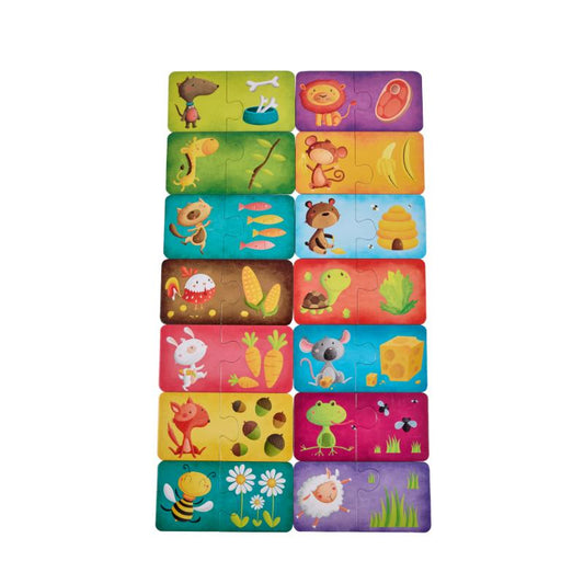 JUGUETE DIDACTICO ALIMENTOS PARA ANIMALES MONTESSORI EUREKAKIDS