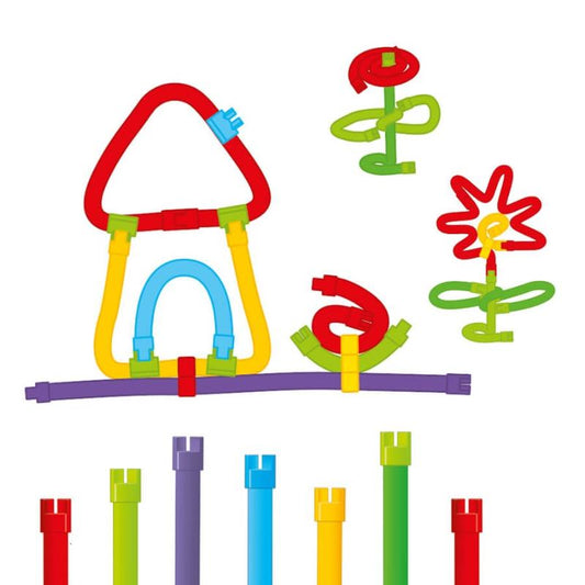JUGUETE SOFT BUILDING STICKS 43 PIEZAS EUREKAKIDS