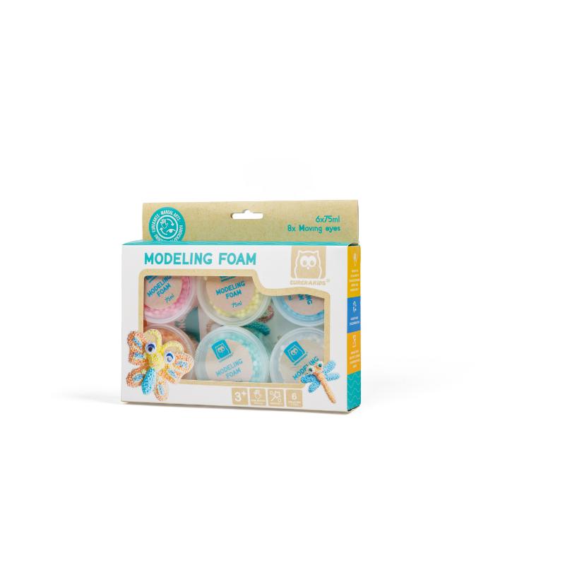 Eurekakids moldea con foam 6*75ml