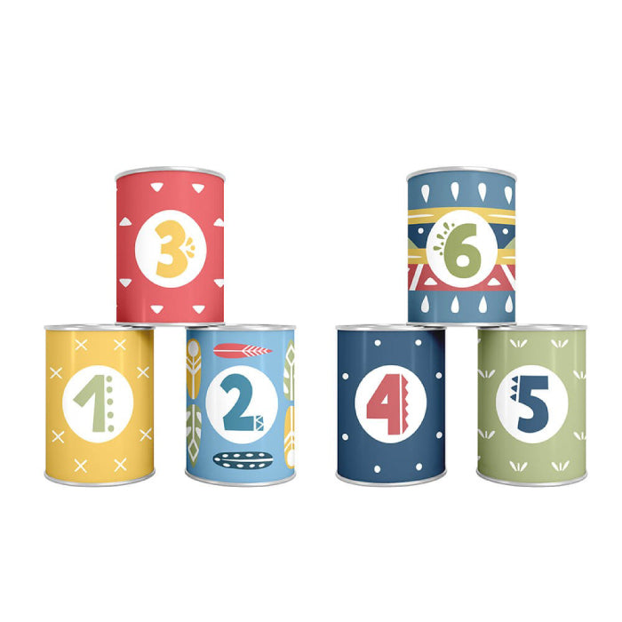Eurekakids juego de latas tribal