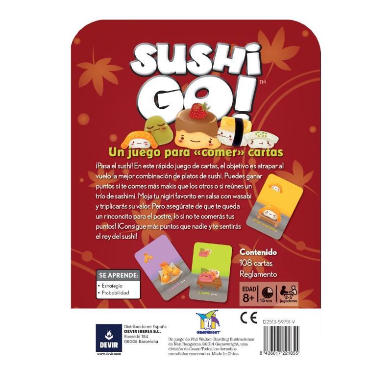 Devir Sushi Go! - Español