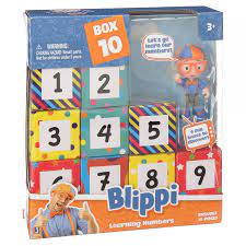 Jazwares Blippi aprendiendo los numeros