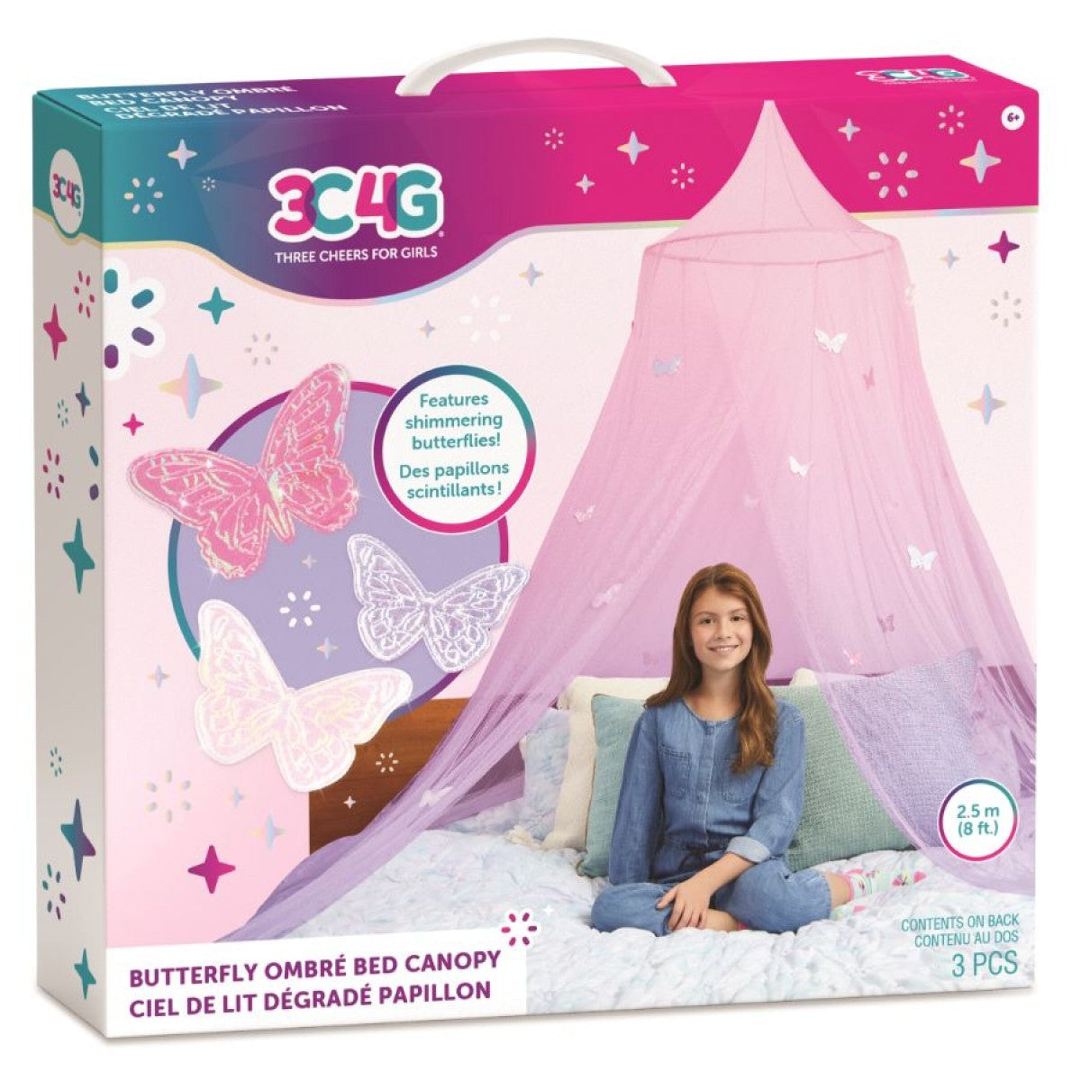 Make it Real bed canopy mariposas