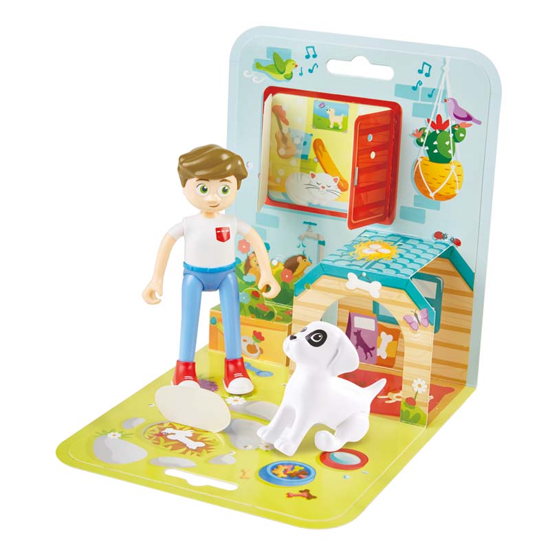Hape niños y escenarios