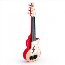 Hape ukelele con luces rojo