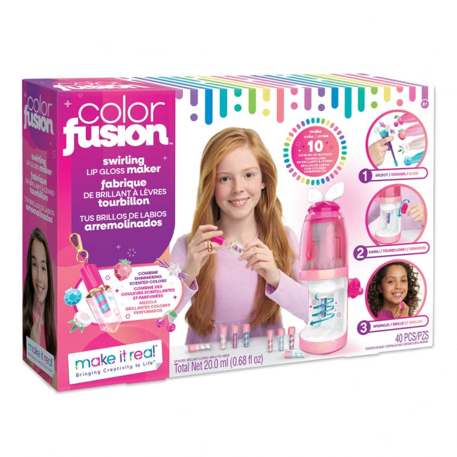 Make it Real brillo de labios arremolinado