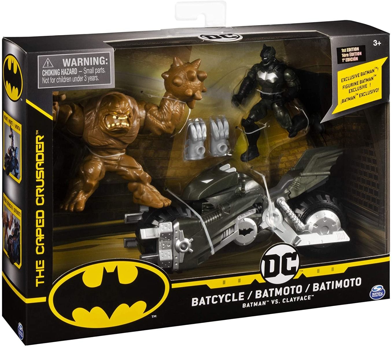 Spin Master Batman batimoto c/ fig. 4" x 2