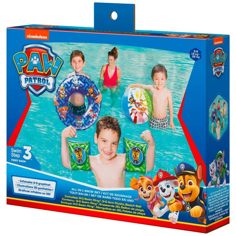 Swimways Paw Patrol set inicio playa