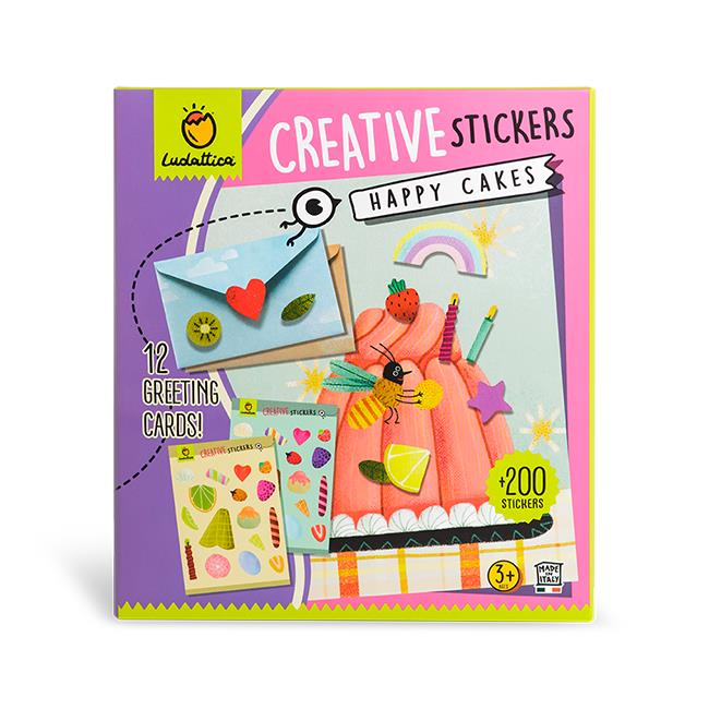 Eurekakids stickers torta feliz