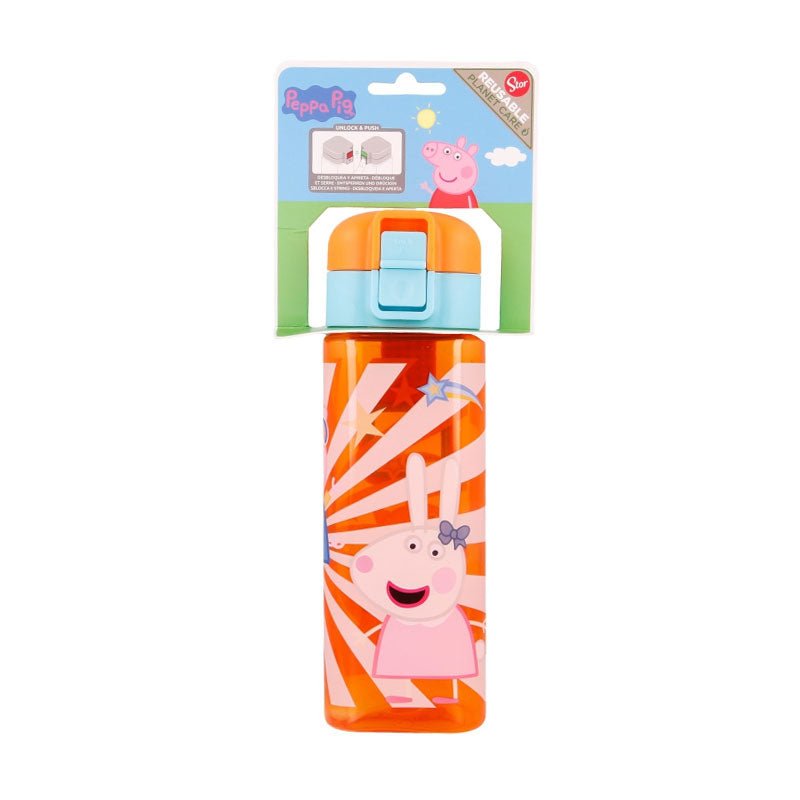 Stor safety lock 500ml Peppa Pig