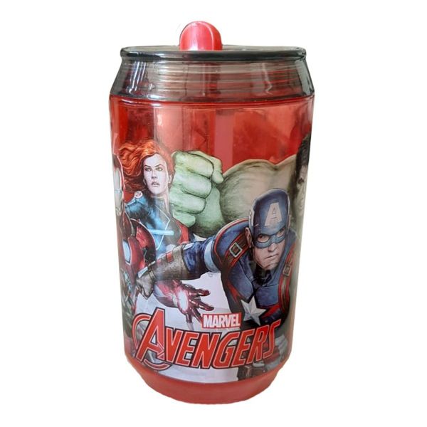 Stor soda canteen Avengers 410 ml.