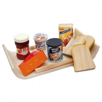 Eurekakids set de comida de madera c/ acc.