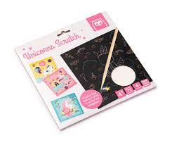 Eurekakids scratch art unicornios