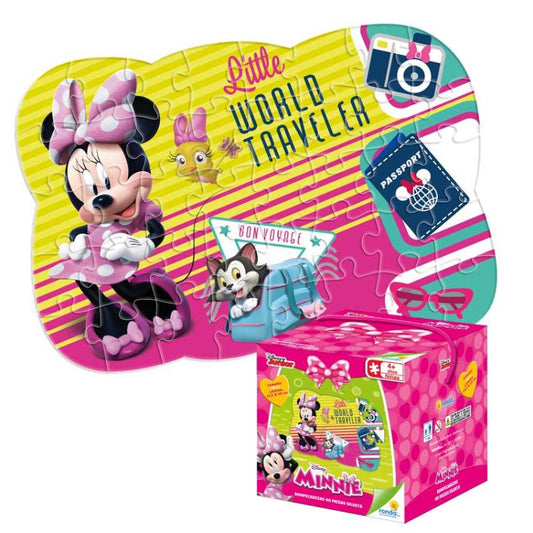 ROMPECABEZAS 40 PIEZAS MINNIE BOWTIQUE RONDA