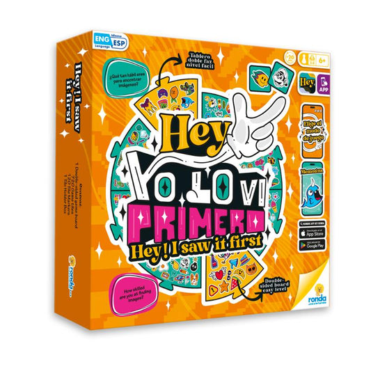 JUEGO DE MESA HEY! YO LO VI PRIMERO RONDA