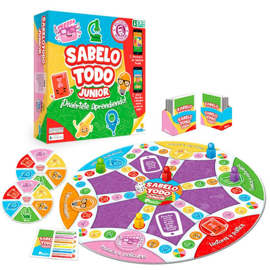 JUEGO DE MESA SABELOTODO JUNIOR RONDA