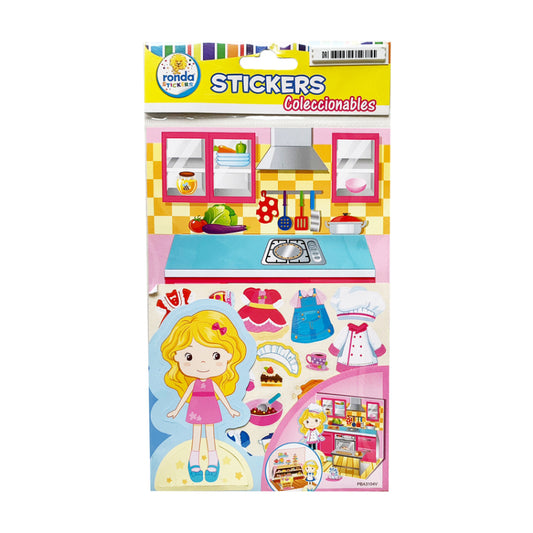 STICKERS COLECCIONABLES ARMA TU COCINA RONDA
