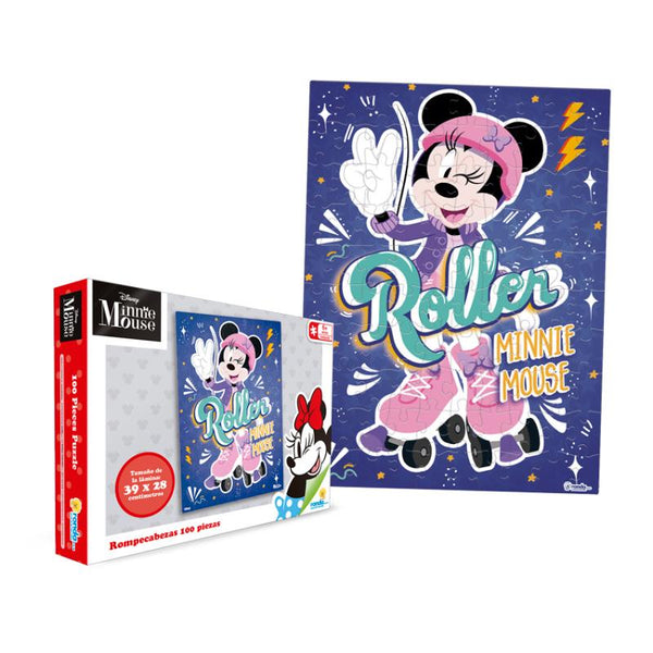 ROMPECABEZAS 100 PIEZAS MINNIE RONDA