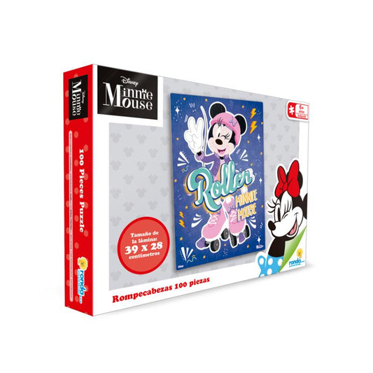 ROMPECABEZAS 100 PIEZAS MINNIE RONDA