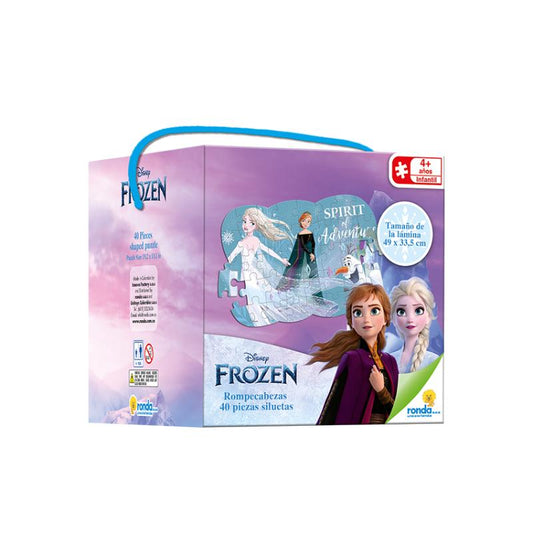 ROMPECABEZAS 40 PIEZAS FROZEN RONDA