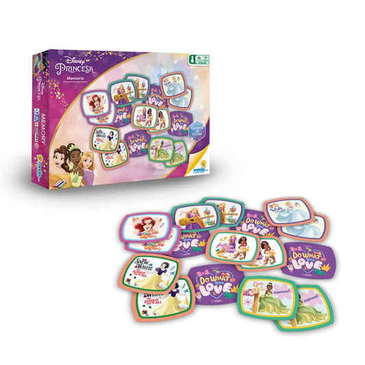 JUEGO DE MESA MEMORIA PRINCESAS RONDA