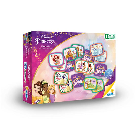 JUEGO DE MESA MEMORIA PRINCESAS RONDA