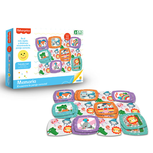 JUEGO DE MESA MEMORIA FISHER-PRICE RONDA