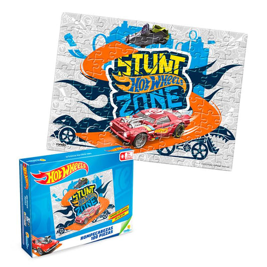 ROMPECABEZAS 100 PIEZAS HOT WHEELS RONDA
