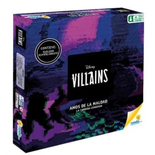 JUEGO DE MESA DISNEY VILLANOS: AMOS DE LA MALDAD RONDA