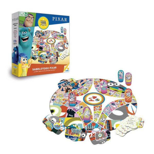 JUEGO DE MESA SABELOTODO PIXAR RONDA