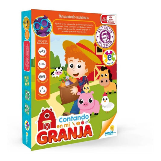 JUEGO DE MESA DIDÁCTICO CONTANDO EN MI GRANJA EDUTOYS RONDA