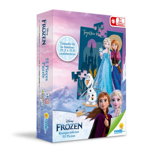 ROMPECABEZAS 55 PIEZAS FROZEN RONDA