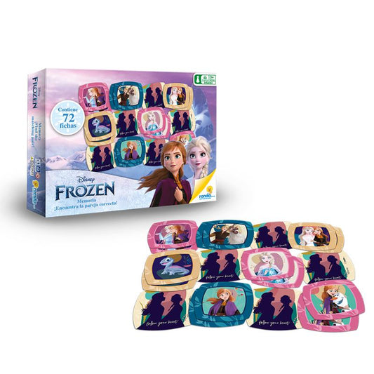JUEGO DE MESA MEMORIA FROZEN RONDA