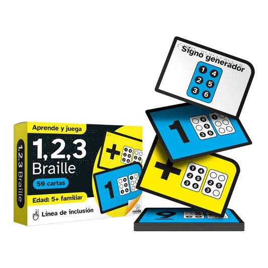 JUEGO DE MESA DIDACTICO 123 BRAILLE RONDA