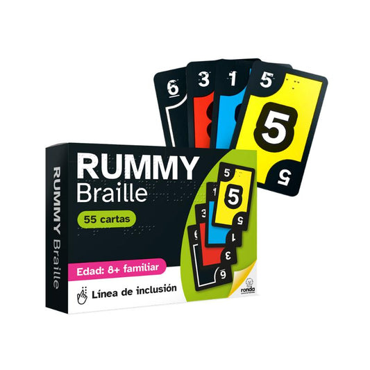 JUEGO DE MESA RUMMY BRAILLE RONDA