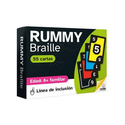 JUEGO DE MESA RUMMY BRAILLE RONDA