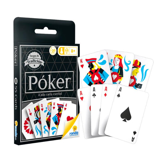 JUEGO DE MESA PÓKER DE TRADICIÓN RONDA