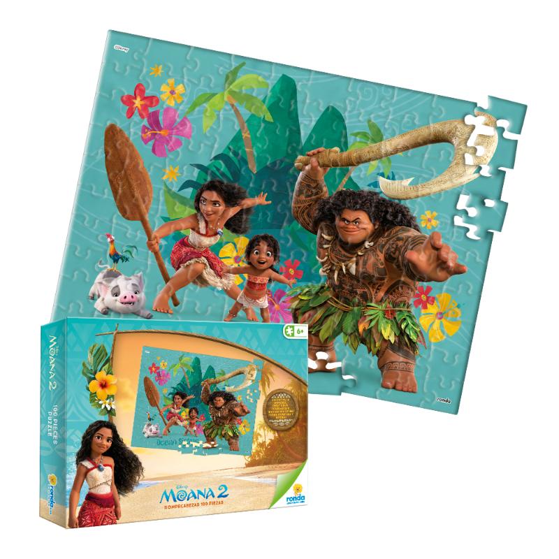 Ronda rompecabezas 100 piezas Moana