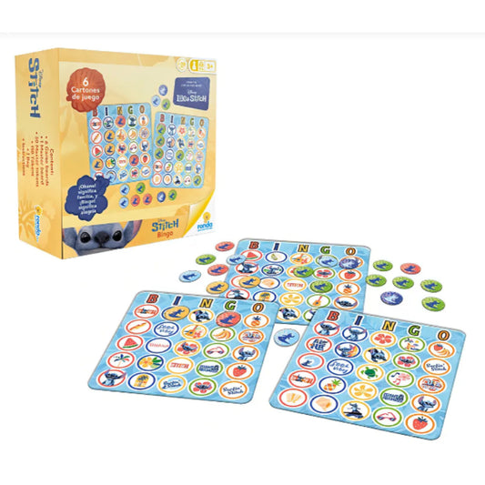 JUEGO DE MESA BINGO STITCH RONDA