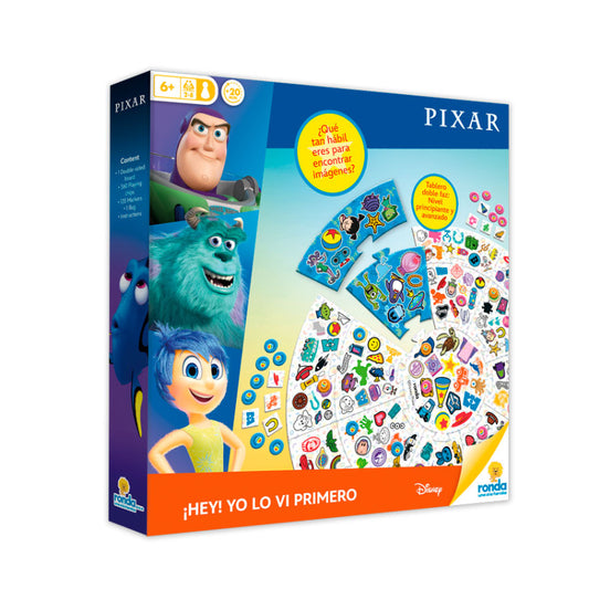 JUEGO DE MESA HEY YO LO VI PRIMERO PIXAR RONDA