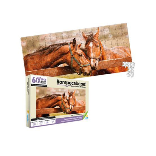 ROMPECABEZAS 180 PIEZAS ANIMALES 60+ RONDA
