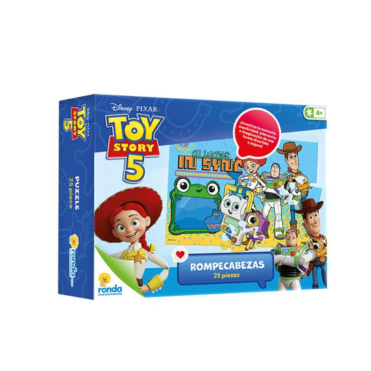 ROMPECABEZAS 25 PIEZAS TOY STORY 5 RONDA