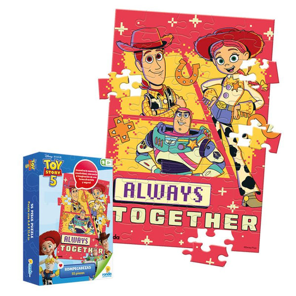 ROMPECABEZAS 55 PIEZAS TOY STORY 5 RONDA