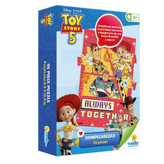 ROMPECABEZAS 55 PIEZAS TOY STORY 5 RONDA