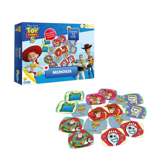 JUEGO DE MESA MEMORIA TOY STORY 5 RONDA