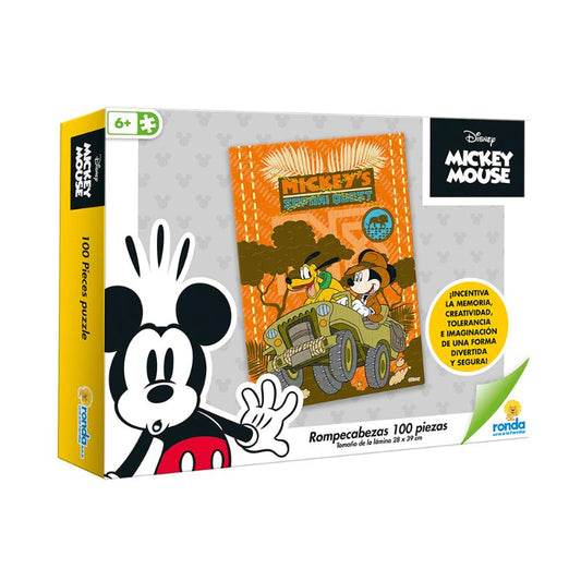 ROMPECABEZAS 100 PIEZAS MICKEY RONDA